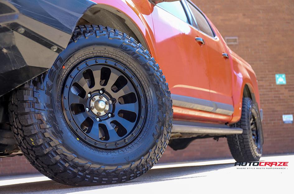HOLDEN COLORADO TACTIC MATTE BLACK